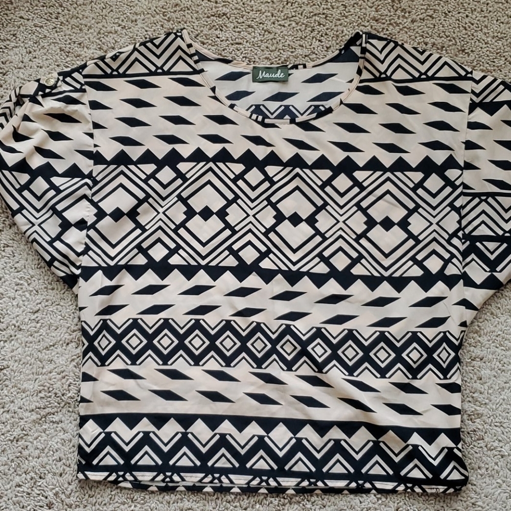 Geometric Blouse